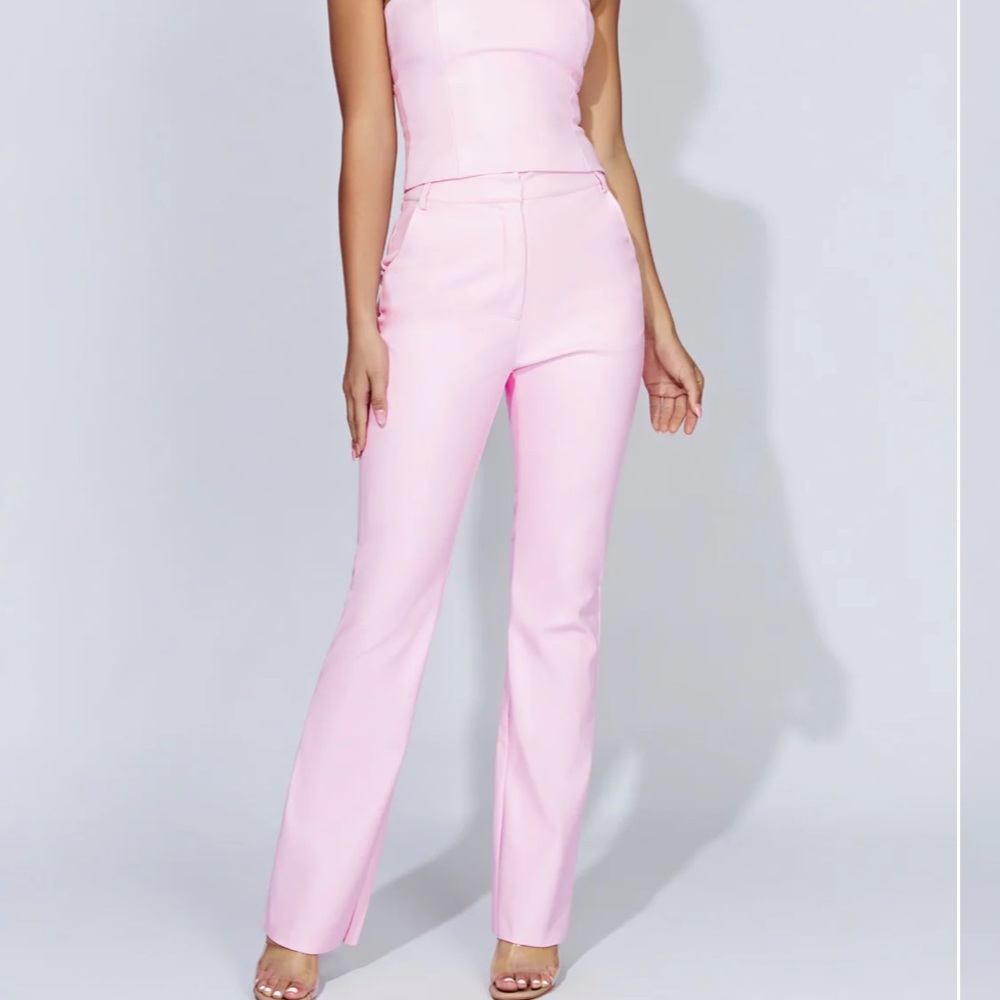 Meshki Pink Women's Trousers